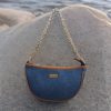 Denim Dancer Crescent Crossbody Handbag For Women – Blue #DC-Blue-02 - Image 2