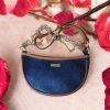 Denim Dancer Crescent Crossbody Handbag For Women – Indigo #DC-Indigo-01 - Image 5