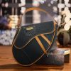 Denim Saddle Bag For Women Black #SDB-Black-04 - Image 2